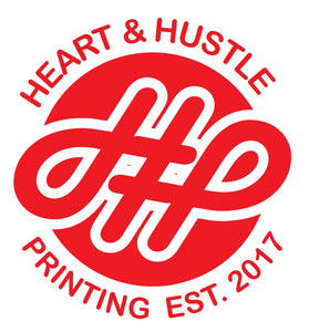 Heart and Hustle Printing logo