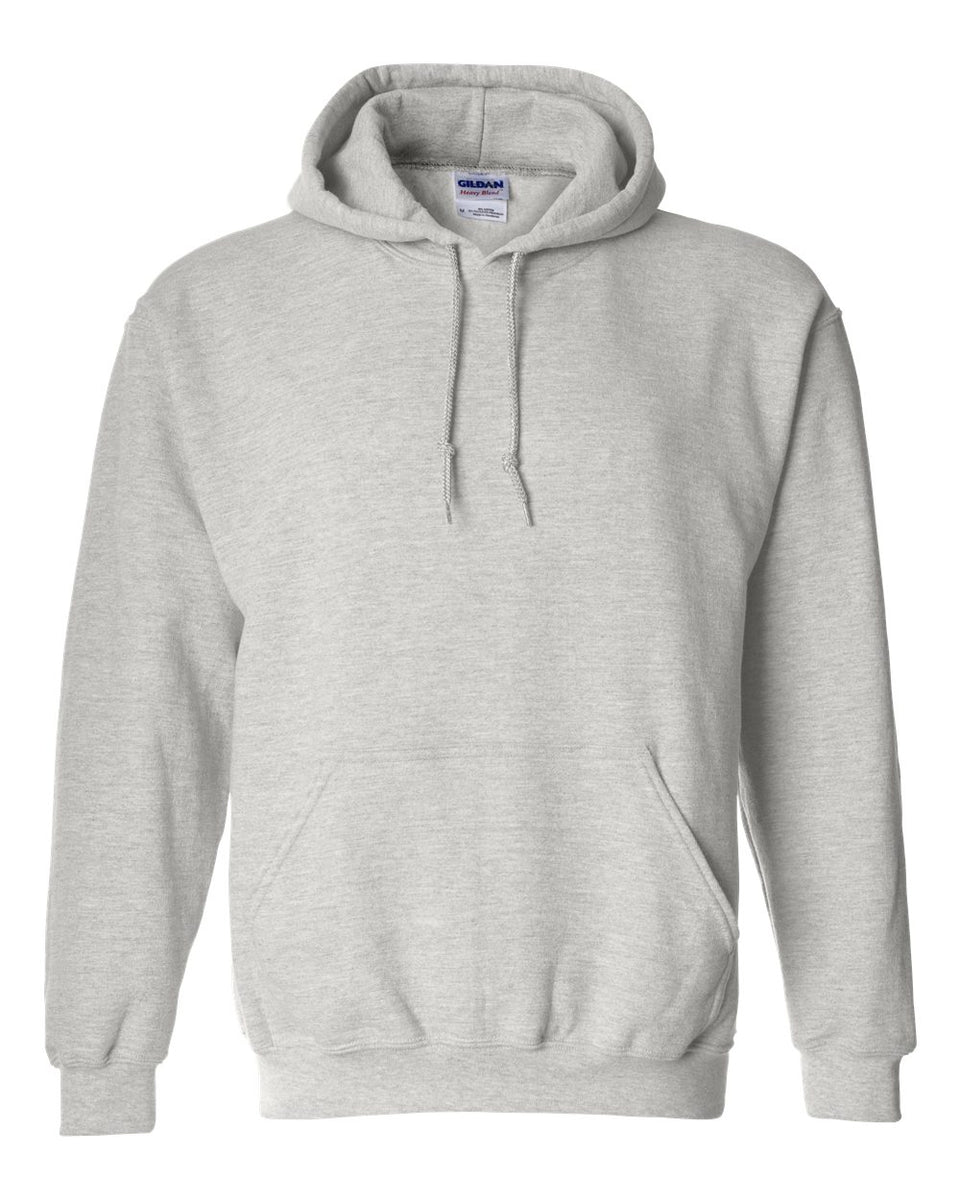 Ash Heavy Blend Gildan Hooded Sweatshirt – Heart and Hustle