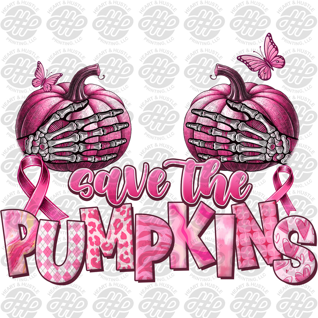 Direct-to-Film Save the Pumpkins