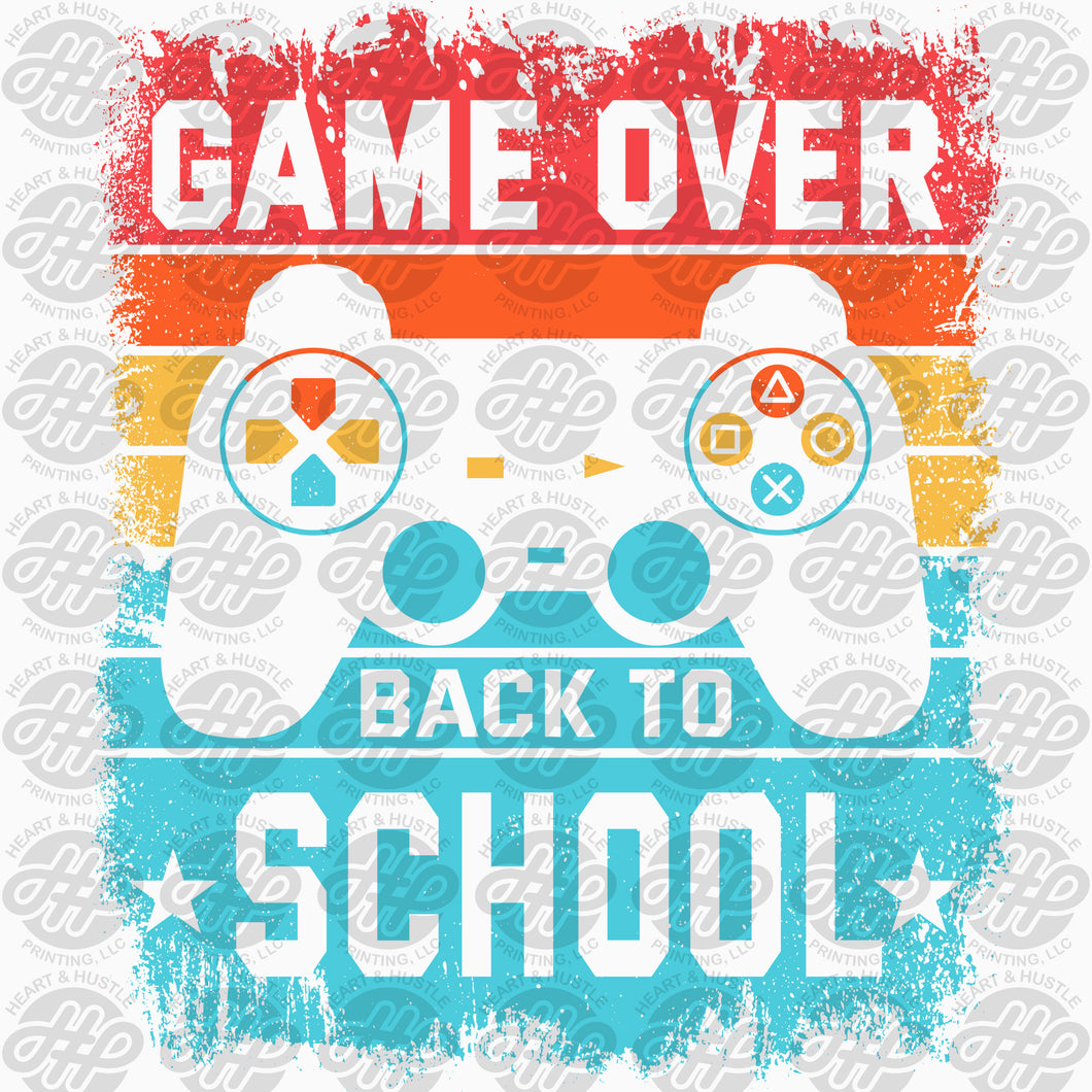 Direct-to-Film Game Over Back to School