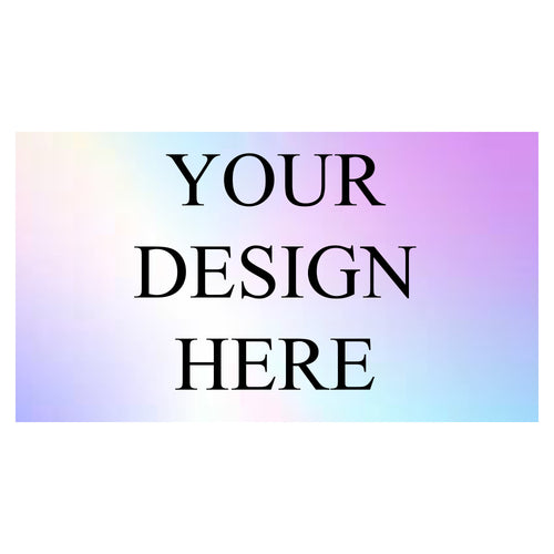 Custom Rectangle Holographic Stickers