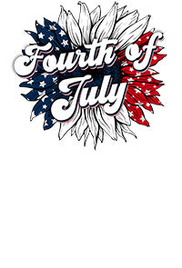 Fourth of July Sunflower Direct to Film