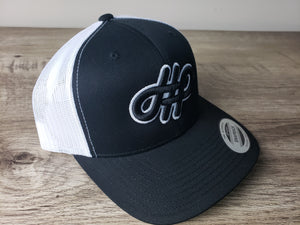 HHP Black on White Richardson Cap