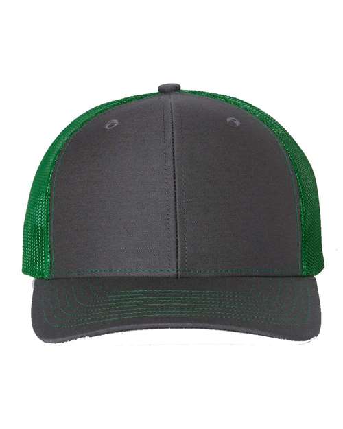 Charcoal/Kelly Green Richardson Hat