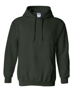 Forest Heavy Blend Gildan Hooded Sweatshirt
