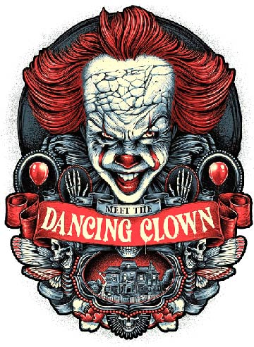 Direct-To-Film Print Pennywise