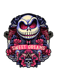 Direct-To-Film Print Sweet Dreams
