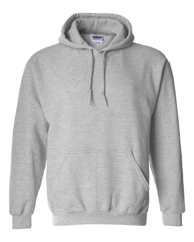 Sport Grey Heavy Blend Gildan Hooded Sweatshirt