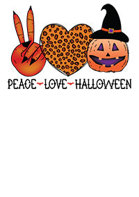 Direct to Film Peace Love Halloween