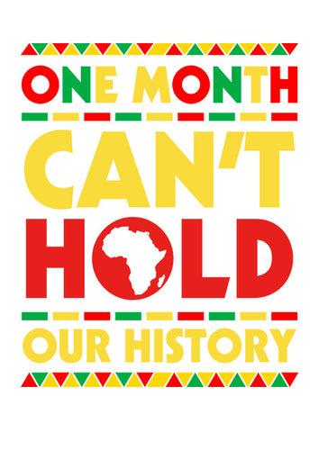 Direct to film - One Month Can't Hold Our History