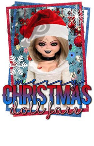CHRISTMAS doll face