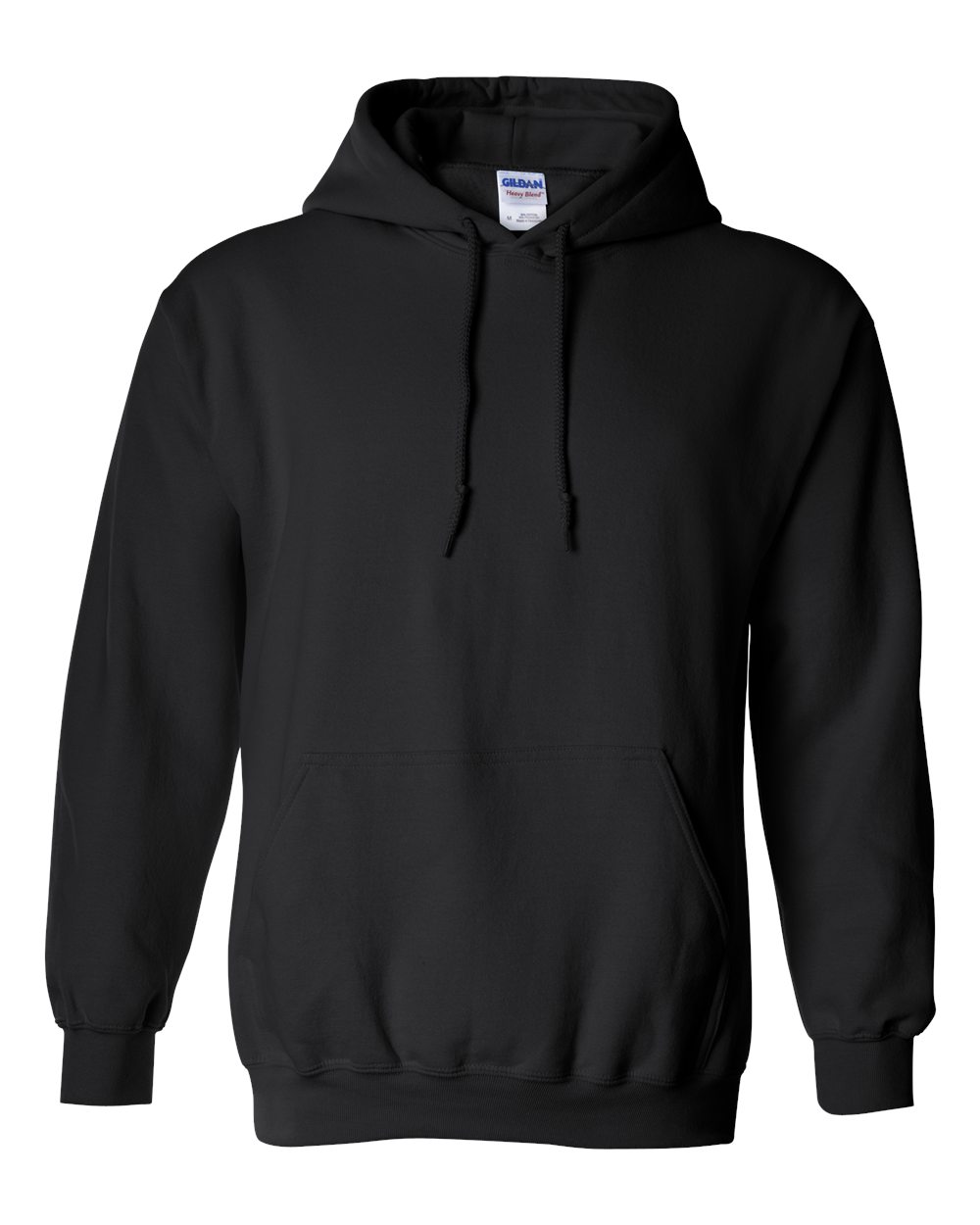 Black Heavy Blend Gildan Hooded Sweatshirt