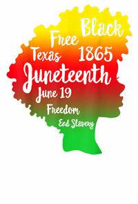 Woman Colorful Juneteenth Direct to Film